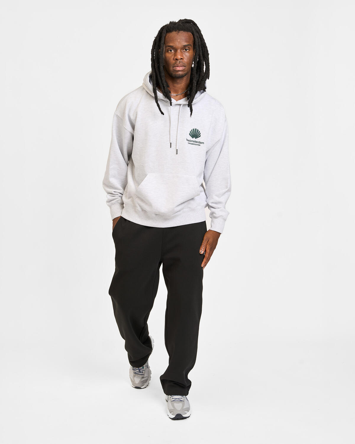 NEW AMSTERDAM SURF ASSOCIATION LOGO HOODIE | 2602117001 | AFEW STORE